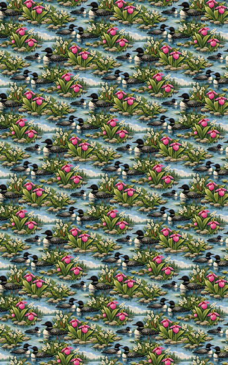 Minnesota Flora & Fauna - London Penny Gift Wrap