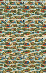 Minnesota Postcard Memories - London Penny Gift Wrap