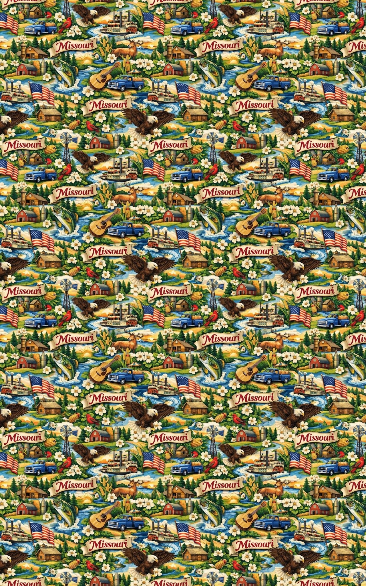 Missouri Gateway Heritage - London Penny Gift Wrap