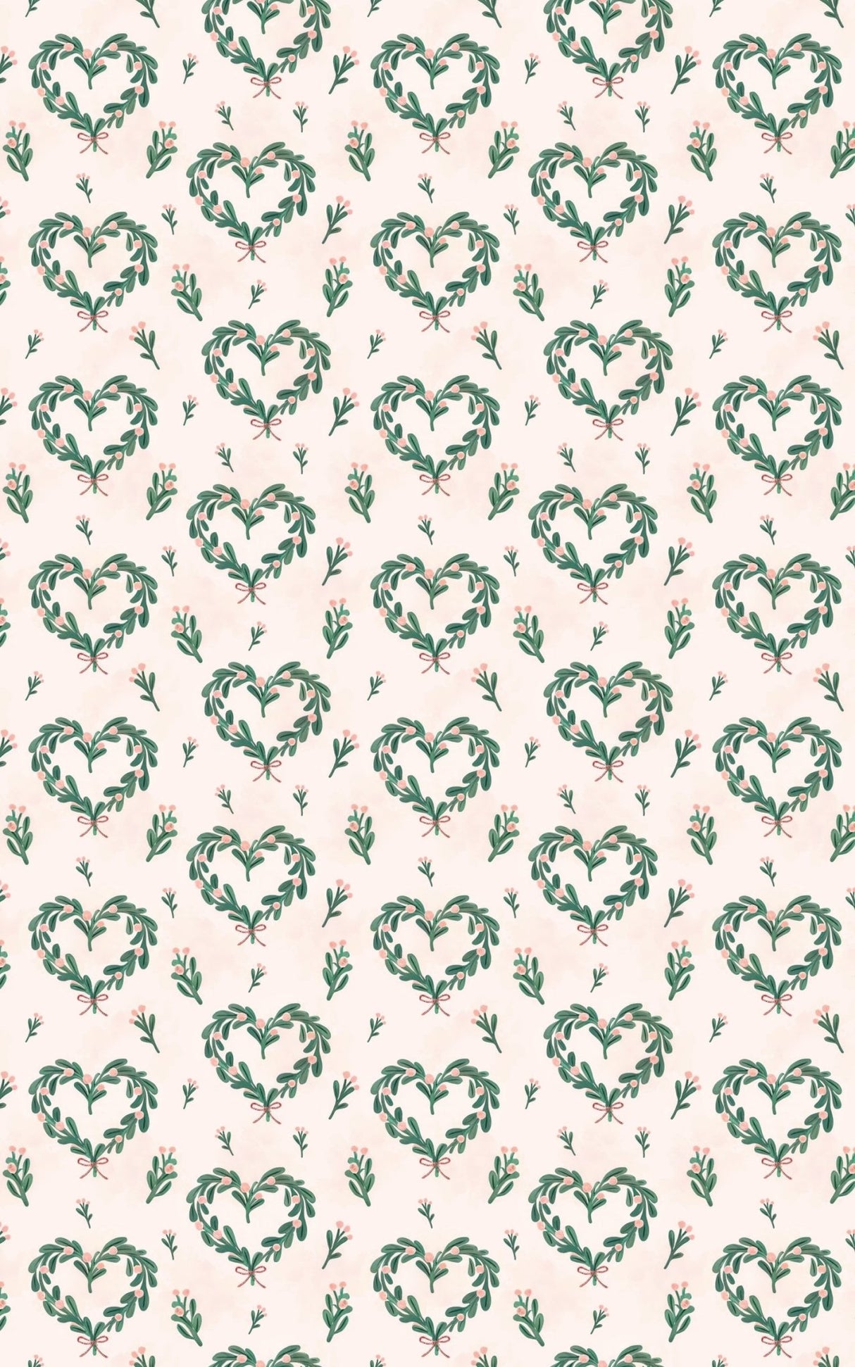 Mistletoe Kiss - London Penny Gift Wrap