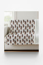 Snowflakes & Shepherds Sherpa Blanket - London Penny Gift Wrap
