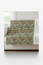 Delaware Postcard Memories Sherpa Blanket - London Penny Gift Wrap