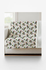 Twinkle Toes Terrier Sherpa Blanket - London Penny Gift Wrap