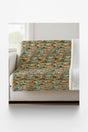 Nebraska Postcard Memories Sherpa Blanket - London Penny Gift Wrap