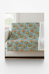 Georgia Peach State Classic Sherpa Blanket - London Penny Gift Wrap