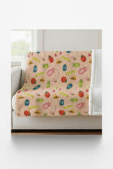 Garden Bug Waltz Sherpa Blanket - London Penny Gift Wrap
