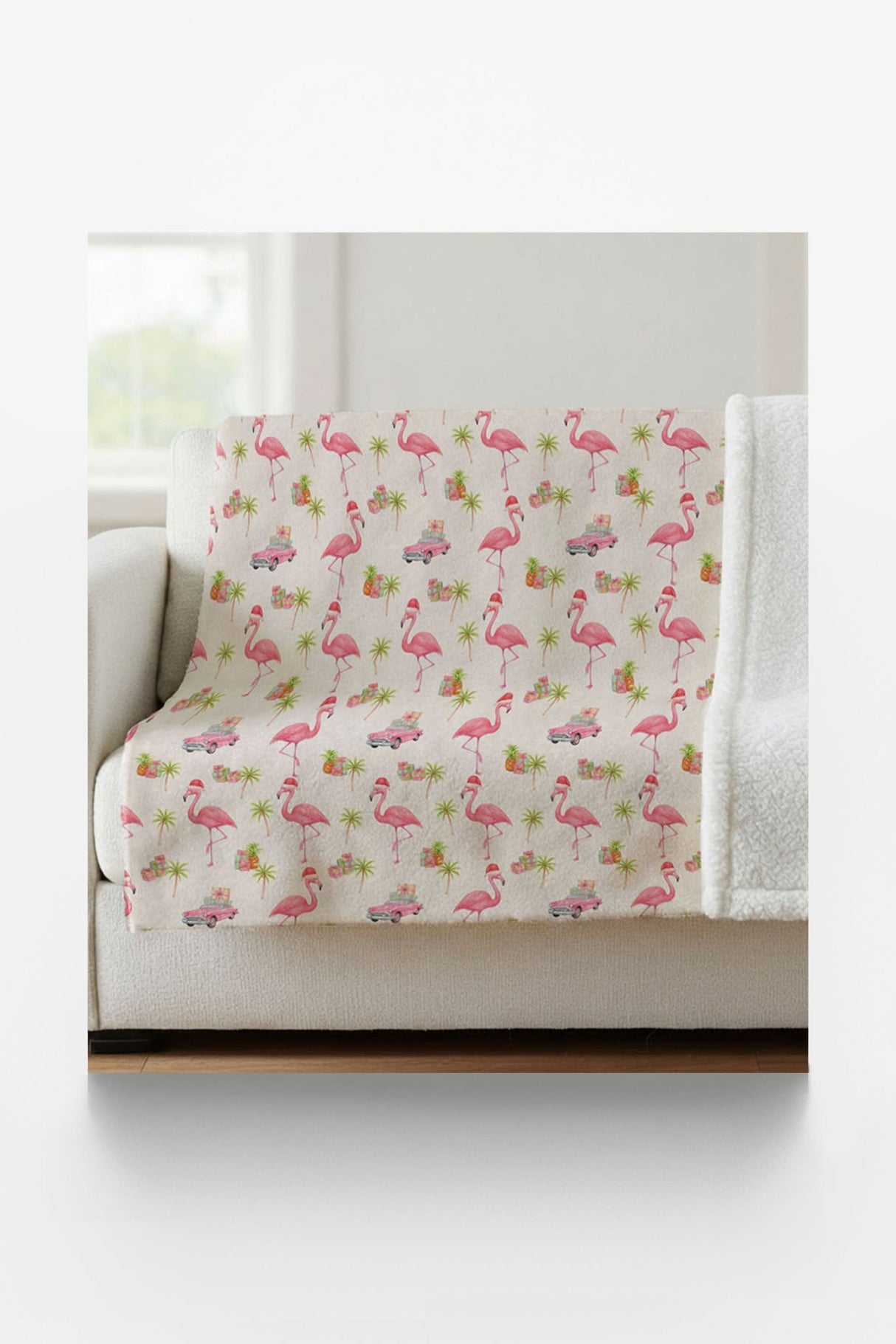 Tropic Like It's Hot Sherpa Blanket - London Penny Gift Wrap