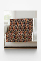 The Tabby Cat Parade Sherpa Blanket - London Penny Gift Wrap