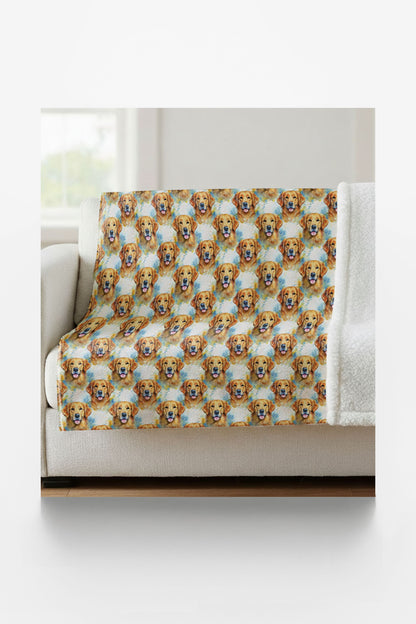 The Golden Standard Sherpa Blanket