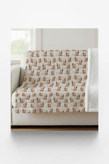 Snowbound Squirrel Sherpa Blanket - London Penny Gift Wrap