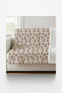 Snowbound Squirrel Sherpa Blanket - London Penny Gift Wrap