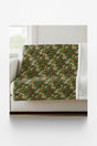 Connecticut Flora & Fauna Sherpa Blanket - London Penny Gift Wrap