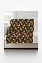 Fox in the Pines Sherpa Blanket - London Penny Gift Wrap