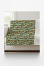 Oregon Postcard Memories Sherpa Blanket - London Penny Gift Wrap