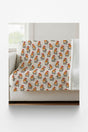 Winterberry Robins Sherpa Blanket - London Penny Gift Wrap