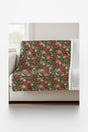 Indiana Flora & Fauna Sherpa Blanket - London Penny Gift Wrap