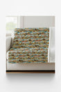 North Dakota Postcard Memories Sherpa Blanket - London Penny Gift Wrap