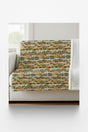 Indiana Postcard Memories Sherpa Blanket - London Penny Gift Wrap