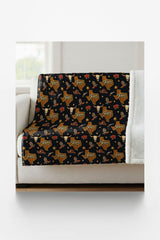 Texas Lone Star Luxe Sherpa Blanket - London Penny Gift Wrap