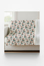 Polar Bear Cheer Sherpa Blanket - London Penny Gift Wrap