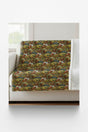 Kentucky Bluegrass Elegance Sherpa Blanket - London Penny Gift Wrap