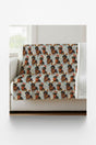 Jolly Long Dog Sherpa Blanket - London Penny Gift Wrap