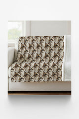 Soft as a Ragdoll Sherpa Blanket - London Penny Gift Wrap