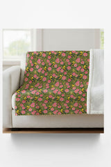 Iowa Flora & Fauna Sherpa Blanket - London Penny Gift Wrap