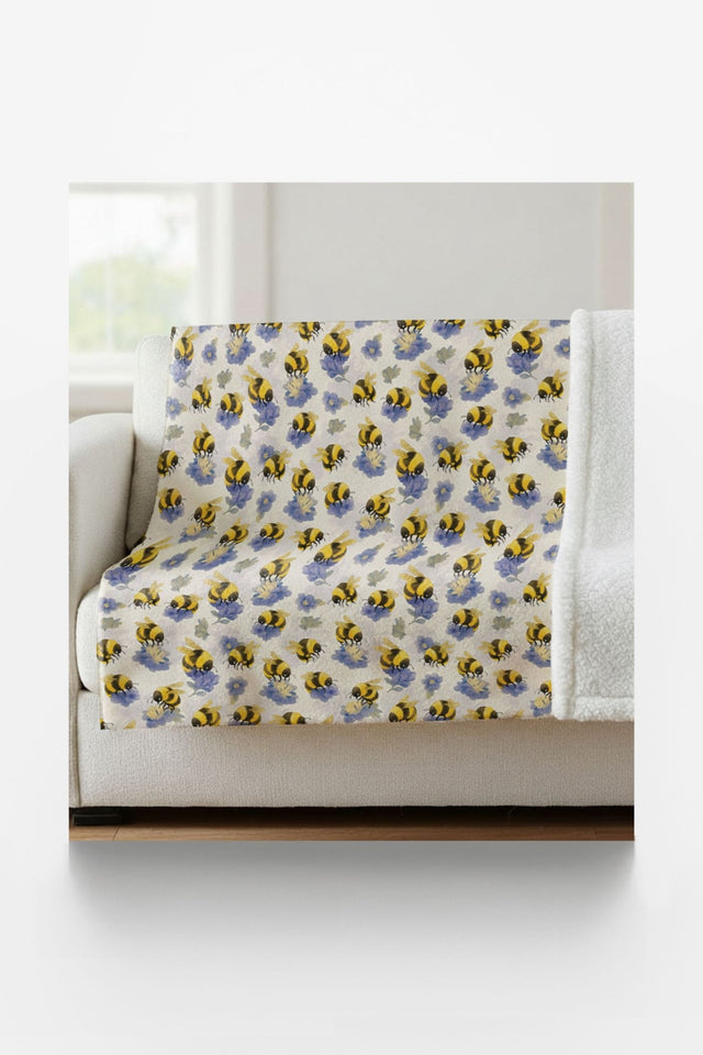 Buzz & Bloom Sherpa Blanket - London Penny Gift Wrap