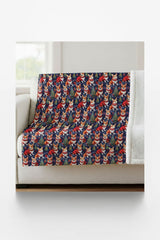 Corgi Under the Pines Sherpa Blanket - London Penny Gift Wrap