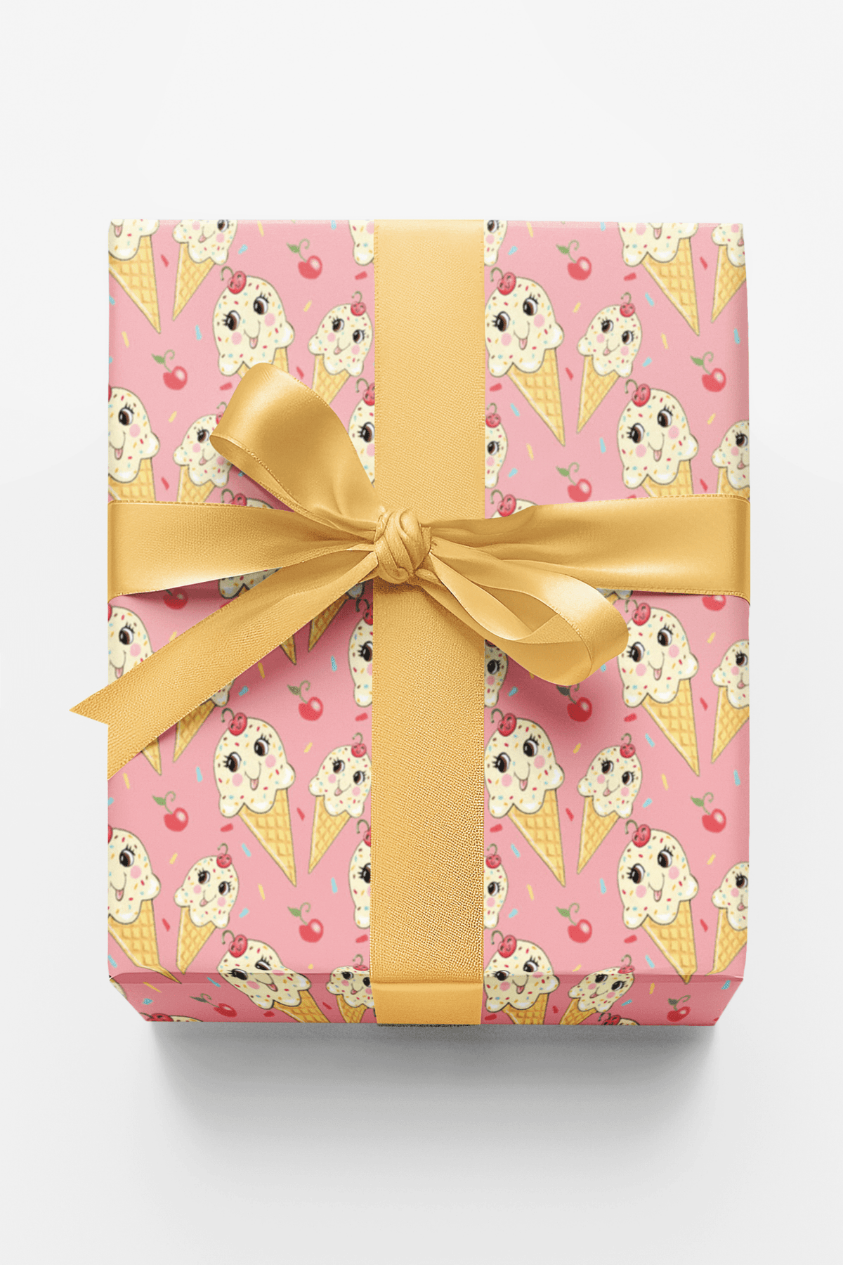 Icecream Luv Wrapping Paper | Michelle Gilsey | Artist Corner - London Penny Gift Wrap