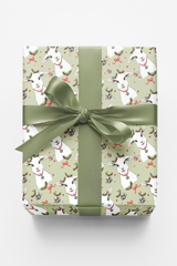 Holly Belle Wrapping Paper | Michelle Gilsey | Artist Corner