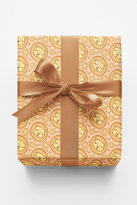 ROAR Wrapping Paper | Michelle Gilsey | Artist Corner - London Penny Gift Wrap