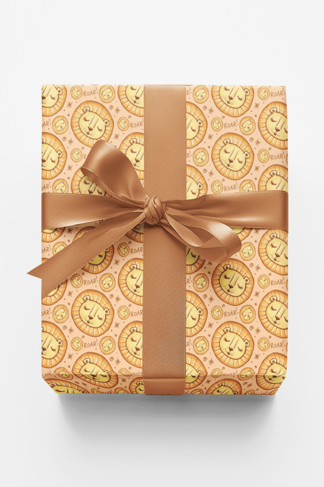 ROAR Wrapping Paper | Michelle Gilsey | Artist Corner - London Penny Gift Wrap
