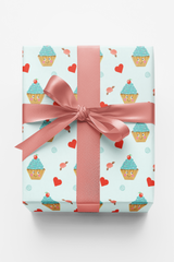 Cupcakes N Giggles Wrapping Paper | Michelle Gilsey | Artist Corner