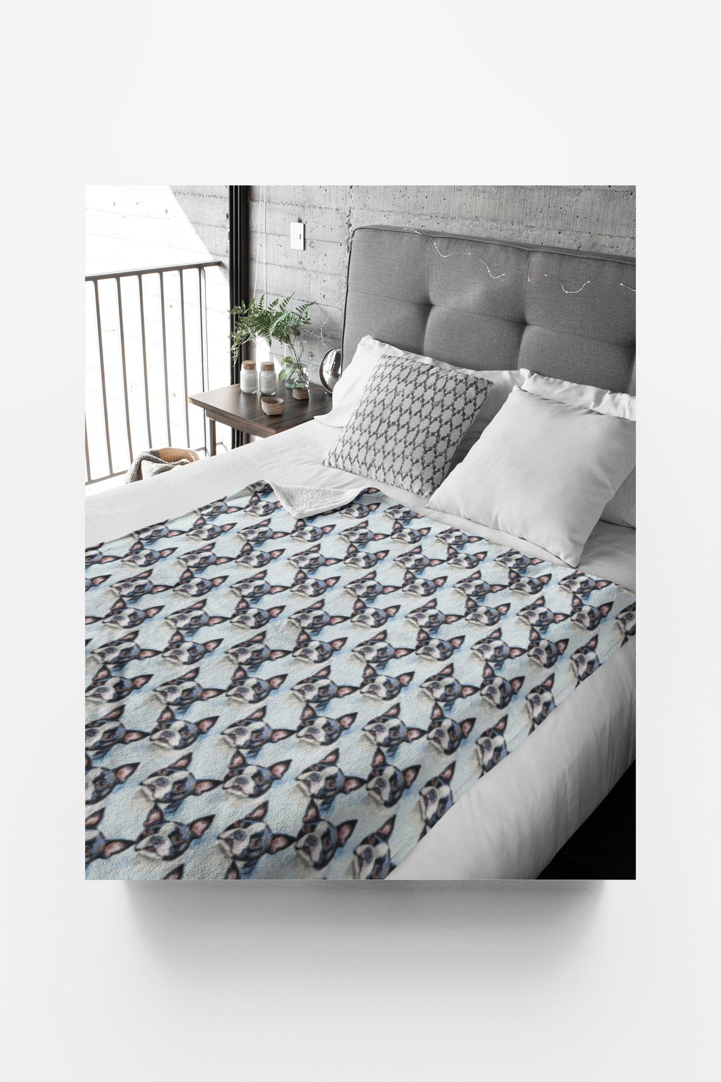 Boston Bounce! Sherpa Blanket