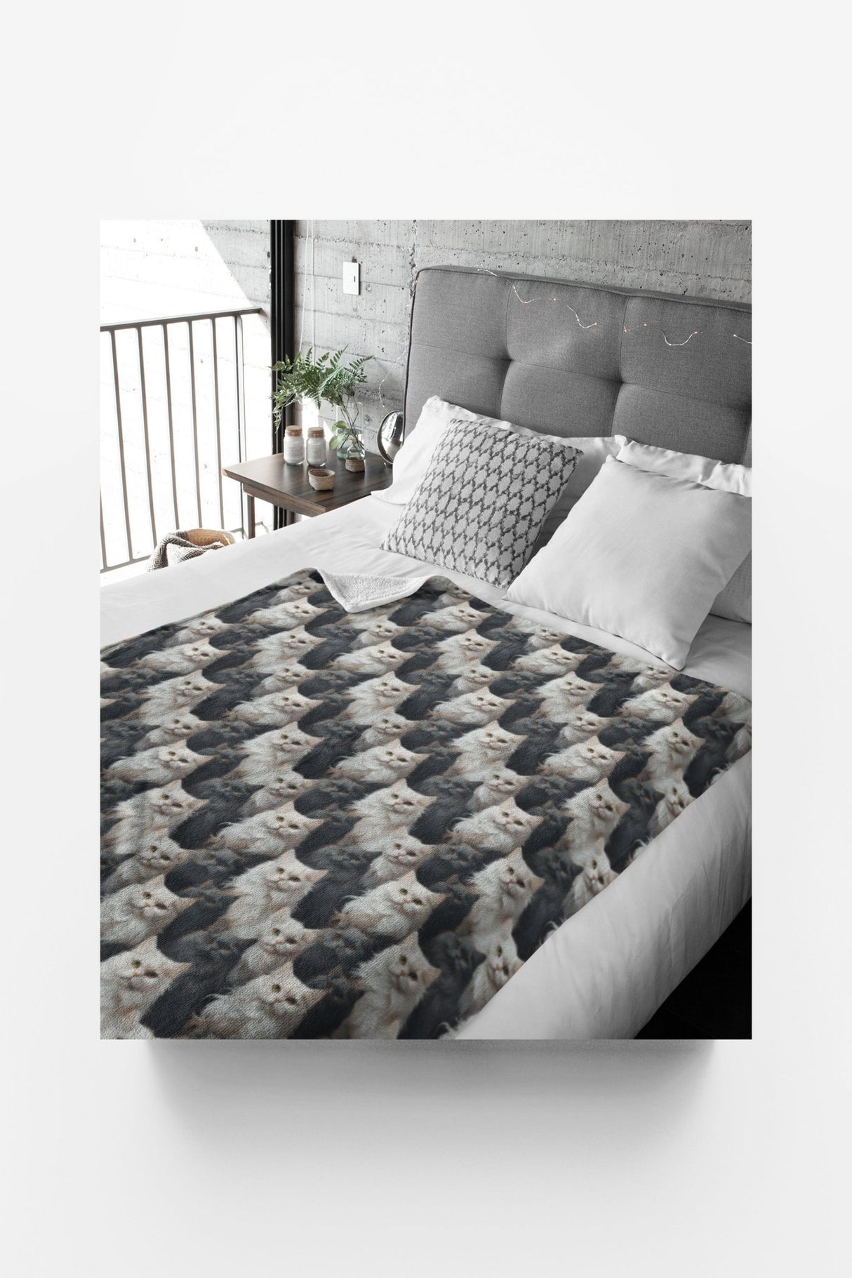 Persian Grace Sherpa Blanket - London Penny Gift Wrap