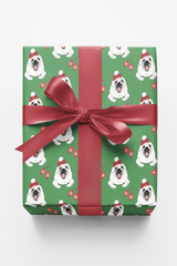 Winter Seal With Mittens Wrapping Paper | Michelle Gilsey | Artist Corner - London Penny Gift Wrap