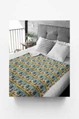 Frenchie Trot Sherpa Blanket - London Penny Gift Wrap