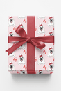 Winter Seal Pink Wrapping Paper | Michelle Gilsey | Artist Corner - London Penny Gift Wrap