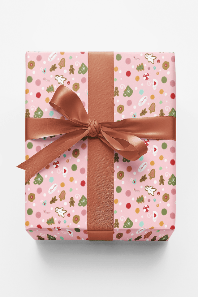 Xmas Sweets Wrapping Paper | Michelle Gilsey | Artist Corner - London Penny Gift Wrap