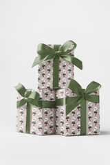 Winter Snow globe Wrapping Paper | Michelle Gilsey | Artist Corner - London Penny Gift Wrap