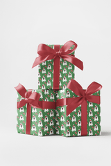 Winter Seal With Mittens Wrapping Paper | Michelle Gilsey | Artist Corner - London Penny Gift Wrap