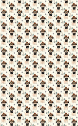 Cowboy Pug Wrapping Paper | Michelle Gilsey | Artist Corner