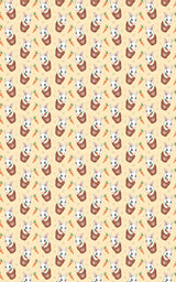 Sweet Garden Bunny Wrapping Paper | Michelle Gilsey | Artist Corner - London Penny Gift Wrap