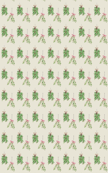 Kissmas Wrapping Paper | Michelle Gilsey | Artist Corner - London Penny Gift Wrap