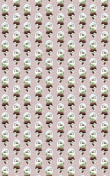 Winter Snow globe Wrapping Paper | Michelle Gilsey | Artist Corner - London Penny Gift Wrap