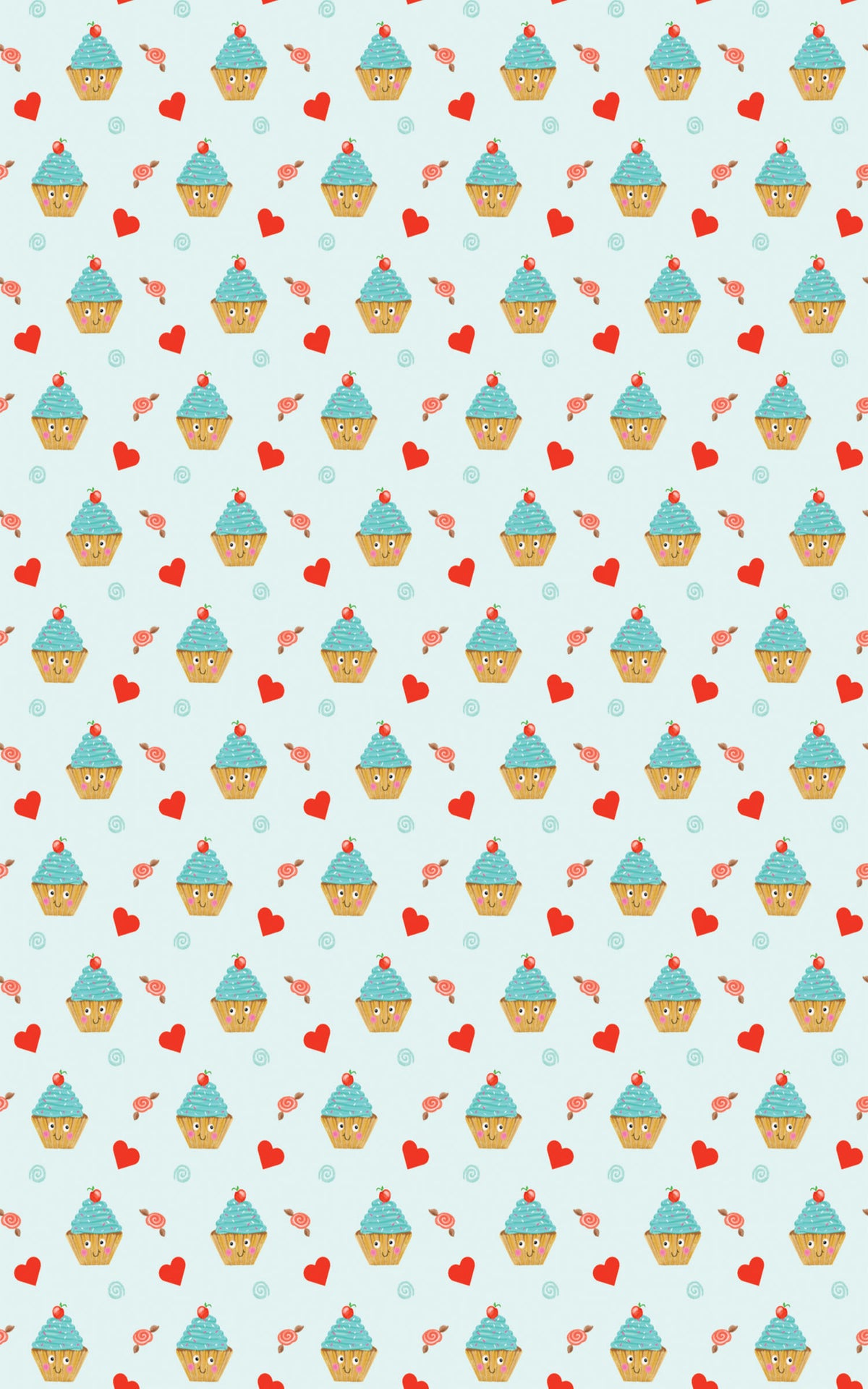 Cupcakes N Giggles Wrapping Paper | Michelle Gilsey | Artist Corner