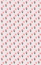 Winter Seal Pink Wrapping Paper | Michelle Gilsey | Artist Corner - London Penny Gift Wrap