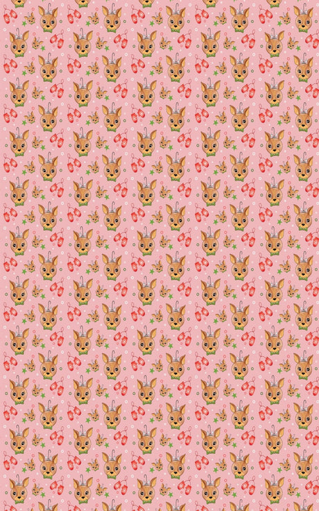 Reindeer Ornaments Wrapping Paper | Michelle Gilsey | Artist Corner - London Penny Gift Wrap